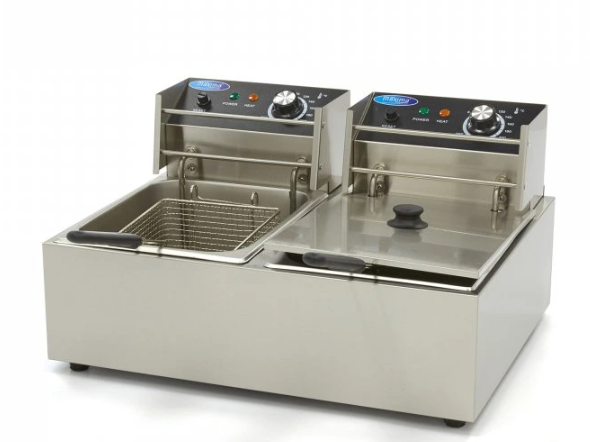 Fritéza 2 x 6 l - dvojitý koš